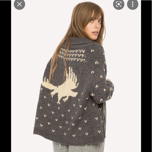 THE GREAT. Sweaters - THE GREAT.  The Eagle Cardigan Sweater.  1/S